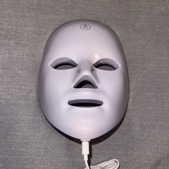 LED Facial Mask Device Red Blue Light Therapy Skin Rejuvenation Beauty READ - Picture 2 of 6